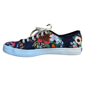 Keds Rifle Paper Co. Floral Tennis Shoes Sneakers Size 7